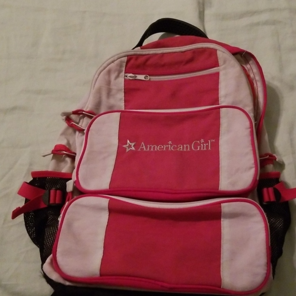 American Girl backpack, used, still good condition